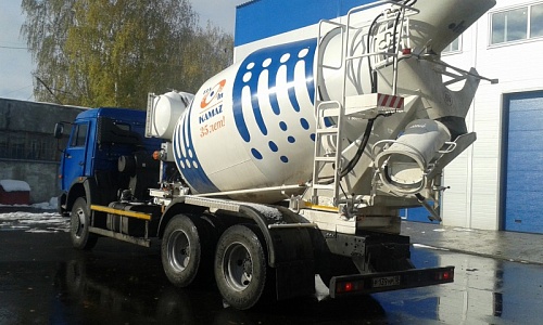 Автобетоносмеситель КамАЗ 65115 Автобетоносмеситель КамАЗ 65115